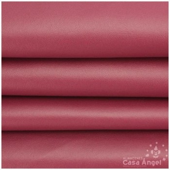 POLIPIEL BURDEOS TEXTURA FALSO CUERO 140cm