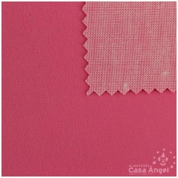 POLIPIEL FUCSIA TEXTURA FALSO CUERO 140cm
