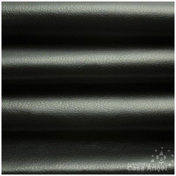 POLIPIEL NEGRO TEXTURA FALSO CUERO 140cm