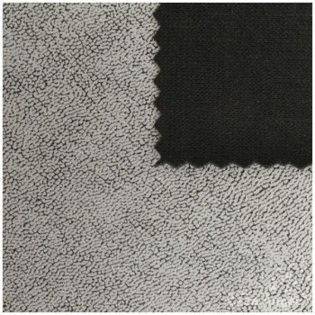 POLIPIEL PLATEADA TEXTURA FALSO CUERO 140cm