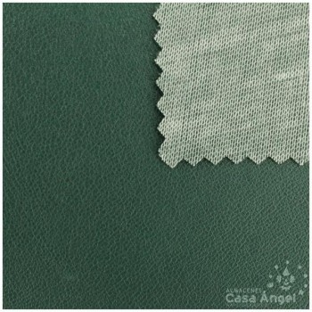 POLIPIEL VERDE BOTELLA TEXTURA FALSO CUERO 140cm