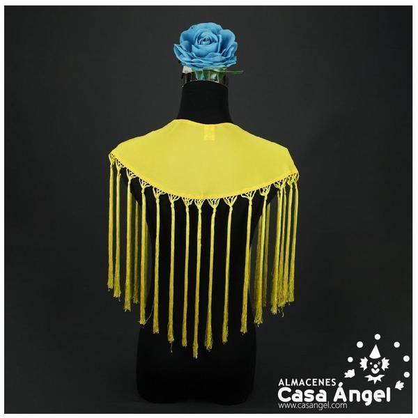 MANTÓN DE PICO AMARILLO ADULTO