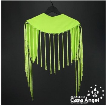 MANTÓN DE PICO COLOR PISTACHO ADULTO