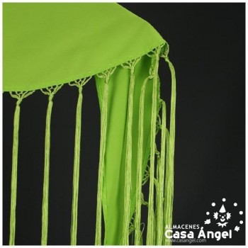 MANTÓN DE PICO COLOR PISTACHO ADULTO