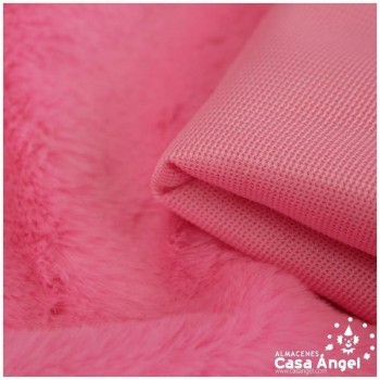 TELA DE PELO ROSA EXTRASUAVE SERIE BARBIE 150cm