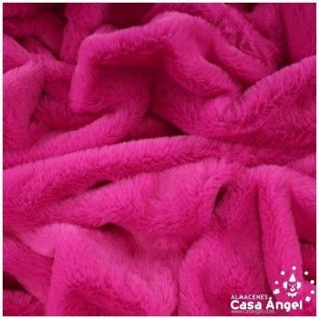 TELA DE PELO FUCSIA EXTRASUAVE SERIE BARBIE 150cm