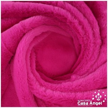 TELA DE PELO FUCSIA EXTRASUAVE SERIE BARBIE 150cm