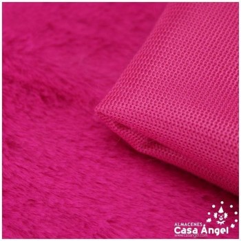 TELA DE PELO FUCSIA EXTRASUAVE SERIE BARBIE 150cm