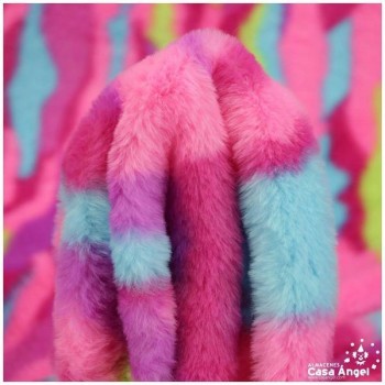 PELO CORTO PREMIUM MANCHAS MULTICOLOR 150cm