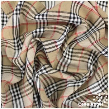 SARGA DE CUADRO ESCOCÉS SERIE SCOTCH BURBERRY 150cm