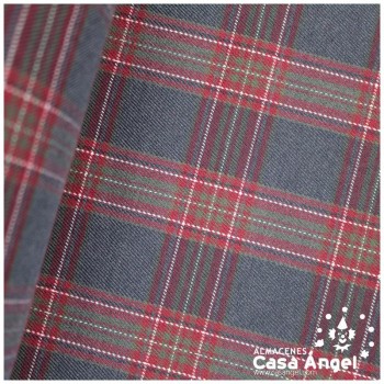 SARGA DE CUADRO ESCOCÉS SERIE SCOTCH GRANA 150cm