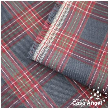 SARGA DE CUADRO ESCOCÉS SERIE SCOTCH GRANA 150cm