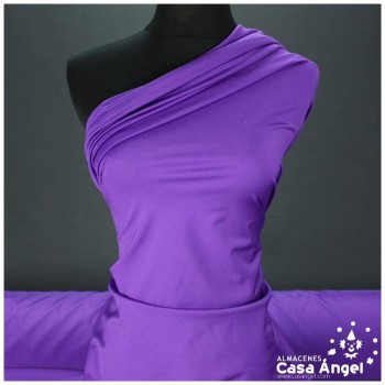 LYCRA MORADO LISA DE POLIÉSTER SERIE TOSHI 150cm