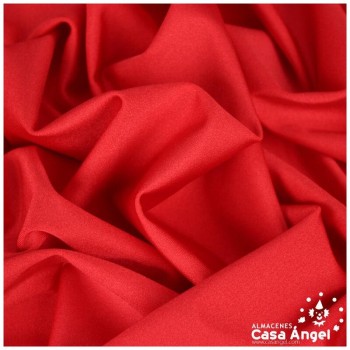LYCRA ROJA LISA DE POLIÉSTER SERIE TOSHI 150cm