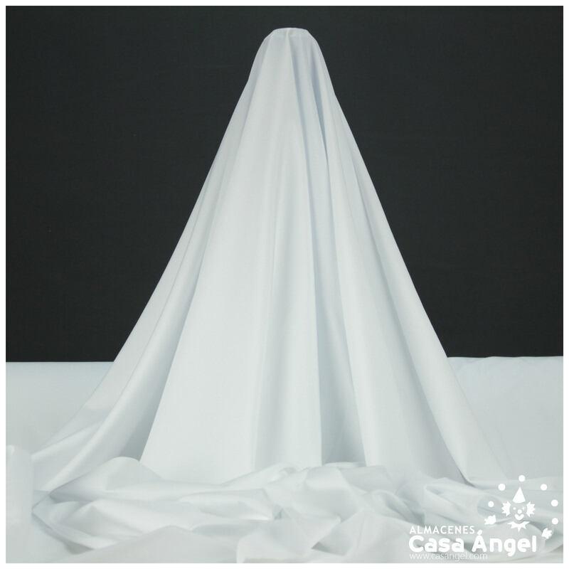 LYCRA BLANCA LISA DE POLIÉSTER SERIE TOSHI 150cm