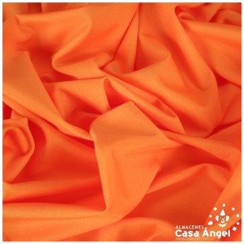 LYCRA NARANJA LISA DE POLIÉSTER SERIE TOSHI 150cm