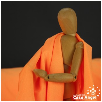 LYCRA NARANJA LISA DE POLIÉSTER SERIE TOSHI 150cm