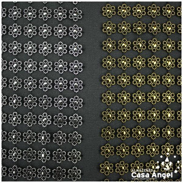 PASAMANERÍA DE FLORES DE PVC 115mm