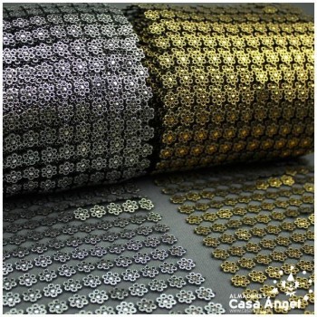 PASAMANERÍA DE FLORES DE PVC 115mm