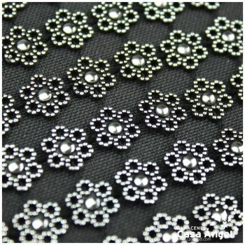 PASAMANERÍA DE FLORES DE PVC 115mm