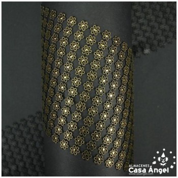 PASAMANERÍA DE FLORES DE PVC 115mm