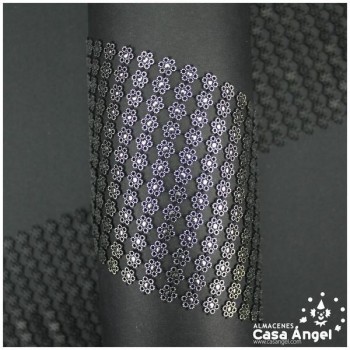 PASAMANERÍA DE FLORES DE PVC 115mm