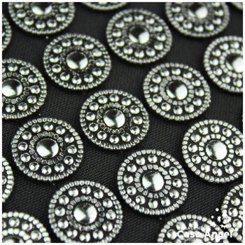 PASAMANERÍA DE PVC FICHAS CÍRCULOS CONCÉNTRICOS 115mm