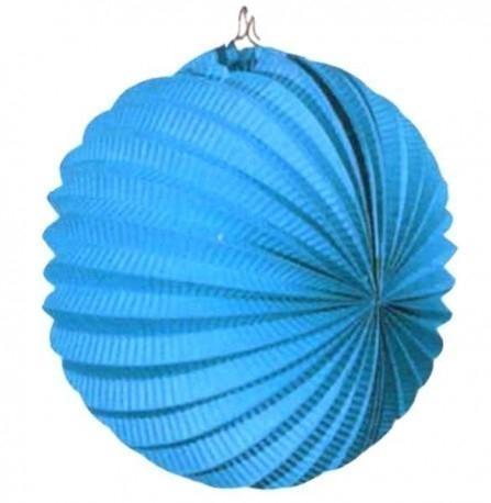 FAROLILLO FERIA AZUL CELESTE 22cm