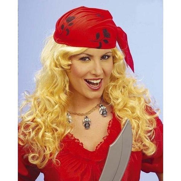 PELUCA PIRATA MUJER RUBIA
