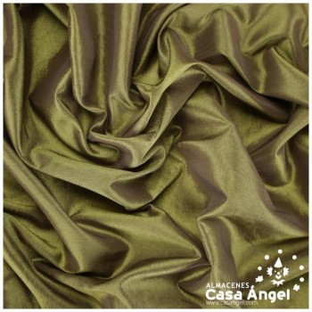 TAFETÁN LISO VERDE CAZA SERIE VICTORIA 150cm