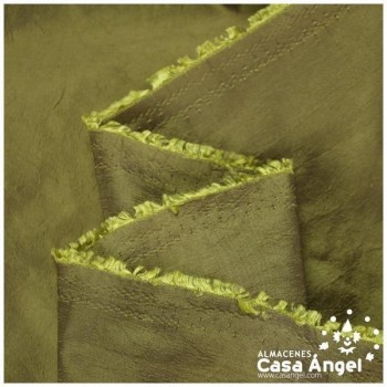 TAFETÁN LISO VERDE CAZA SERIE VICTORIA 150cm
