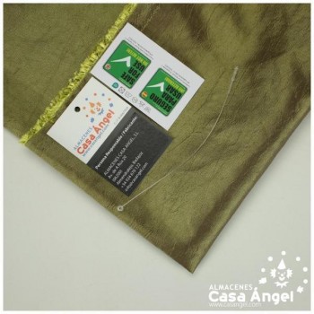 TAFETÁN LISO VERDE CAZA SERIE VICTORIA 150cm