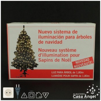 LUZ MULTICOLOR PARA ÁRBOL DE NAVIDAD 190 LUCES