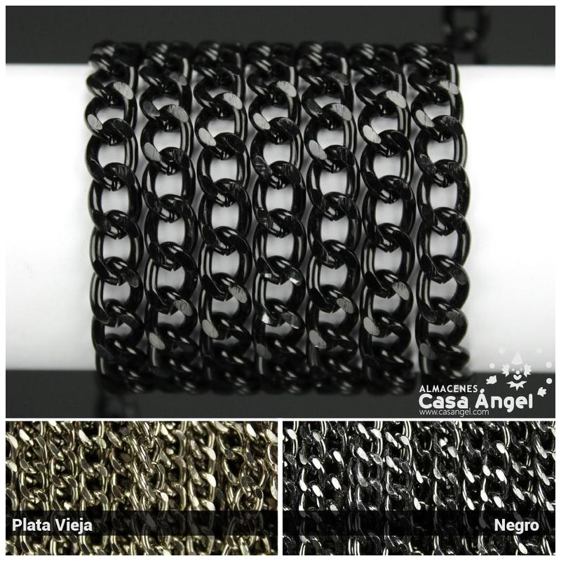 CADENA PLANA DE ALUMINIO 6mm