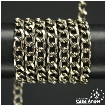 CADENA PLANA DE ALUMINIO 6mm