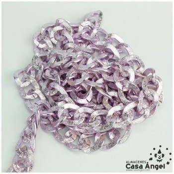 CADENA DE ALUMINIO EN VARIOS COLORES ESLABÓN DOBLE 20mm