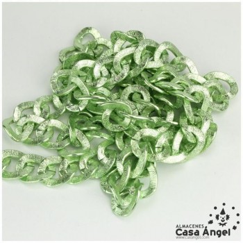CADENA DE ALUMINIO EN VARIOS COLORES ESLABÓN DOBLE 20mm