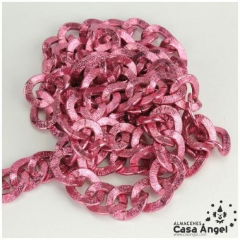 CADENA DE ALUMINIO EN VARIOS COLORES ESLABÓN DOBLE 20mm
