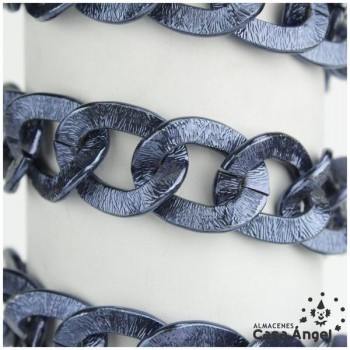 CADENA DE ALUMINIO EN VARIOS COLORES ESLABÓN DOBLE 20mm