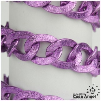 CADENA DE ALUMINIO EN VARIOS COLORES ESLABÓN DOBLE 20mm