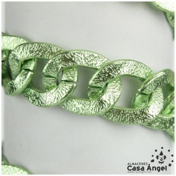 CADENA DE ALUMINIO EN VARIOS COLORES ESLABÓN DOBLE 20mm
