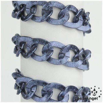 CADENA DE ALUMINIO EN VARIOS COLORES ESLABÓN DOBLE 20mm