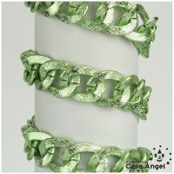 CADENA DE ALUMINIO EN VARIOS COLORES ESLABÓN DOBLE 20mm