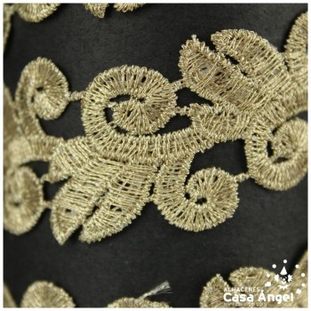 CINTA DECORATIVA LUREX RAMILLETE 33mm