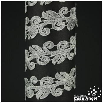 CINTA DECORATIVA LUREX RAMILLETE 33mm