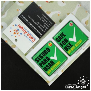 PERCAL ALGODÓN 100% VERDE ESTAMPADO OCAS150cm