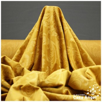 TERCIOPELO ORO GOFRADO EN BAJO RELIEVE SERIE CACHAM 145cm