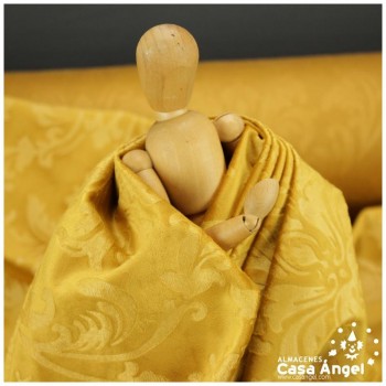 TERCIOPELO ORO GOFRADO EN BAJO RELIEVE SERIE CACHAM 145cm