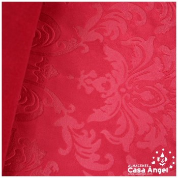 TERCIOPELO ROJO GOFRADO EN BAJO RELIEVE SERIE CACHAM 145cm