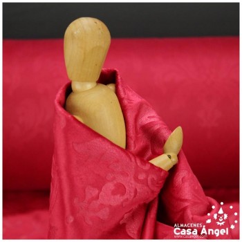 TERCIOPELO ROJO GOFRADO EN BAJO RELIEVE SERIE CACHAM 145cm